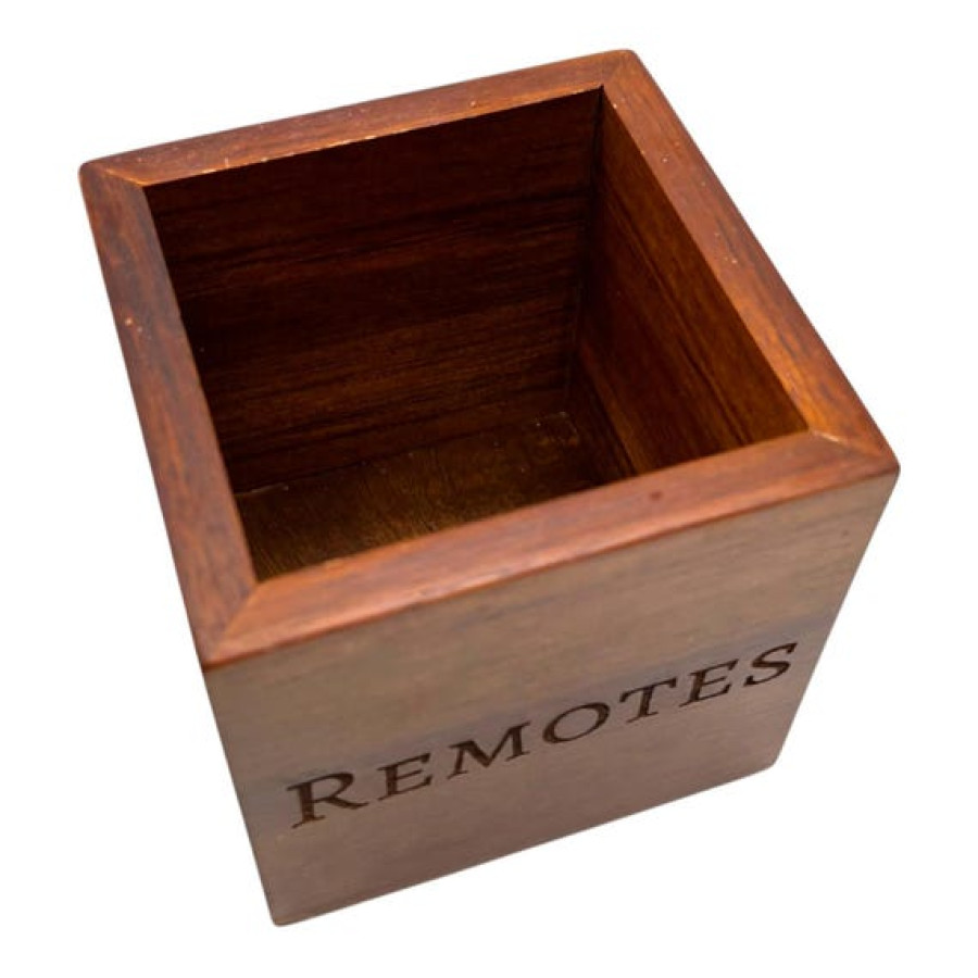 Custom TV Remote Caddy | Engraved Storage Organizer | Personalized Holder 5