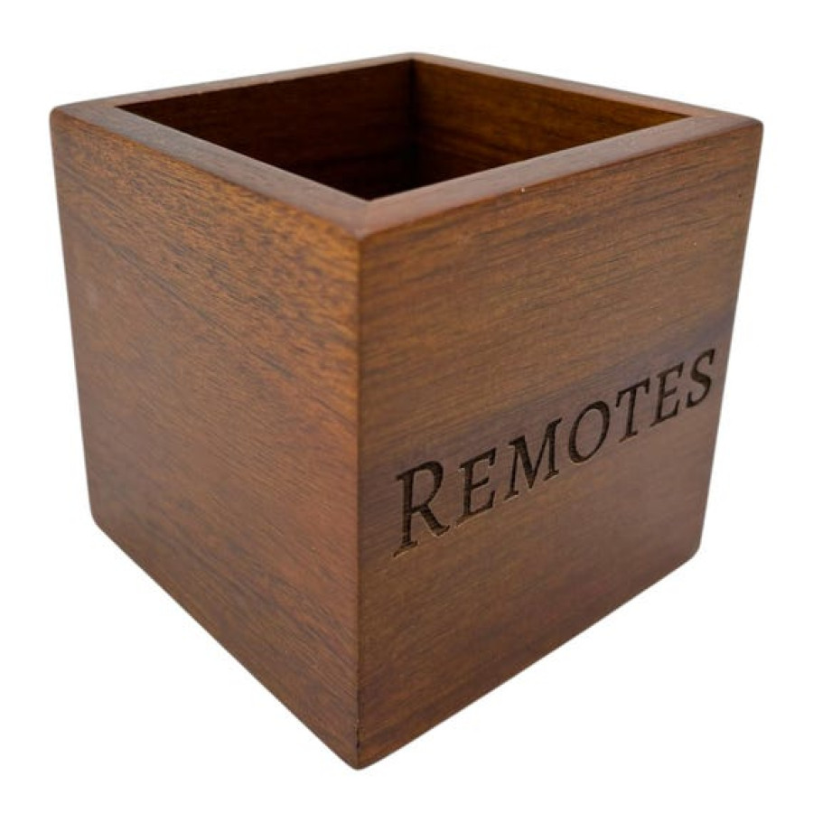 Custom TV Remote Caddy | Engraved Storage Organizer | Personalized Holder 7