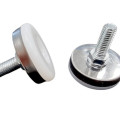 M6 or M8 Screw-in Furniture Feet | Anti-scratch feet / Pads for hardwood floors | Adjustable leveling feet