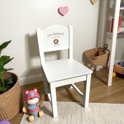 Personalised Kid's Chair | Custom Engraved Children's Furniture