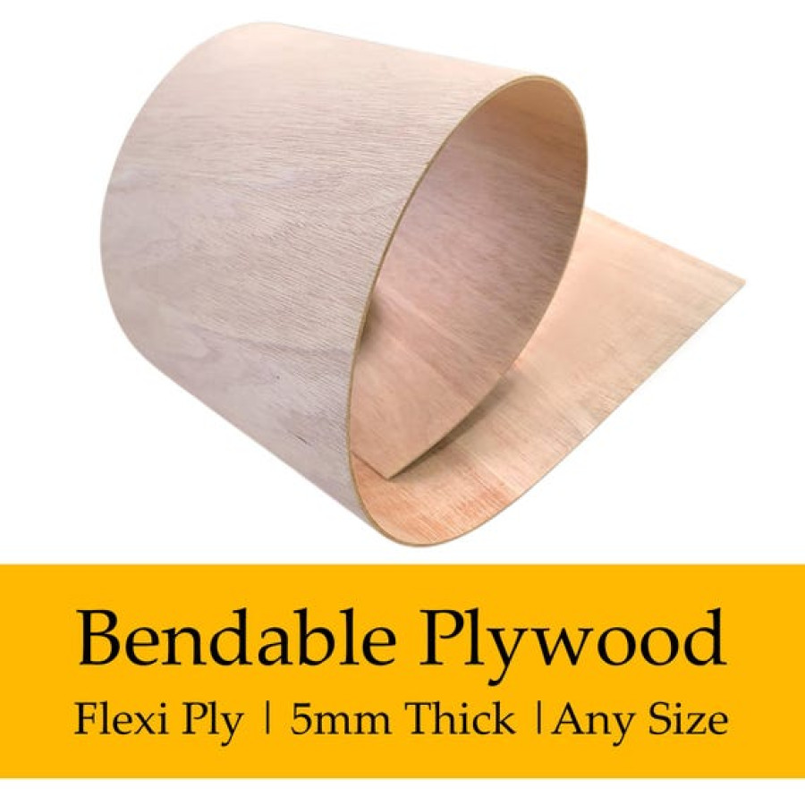 Bendable plywood precut Sheets | Flexible Plywood | Cut to any size!
