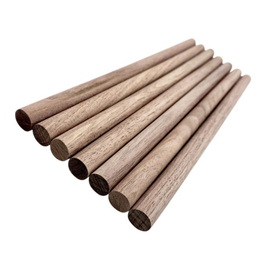 Genuine Black Walnut Dowel | 15mm Diameter x 30cm long 2