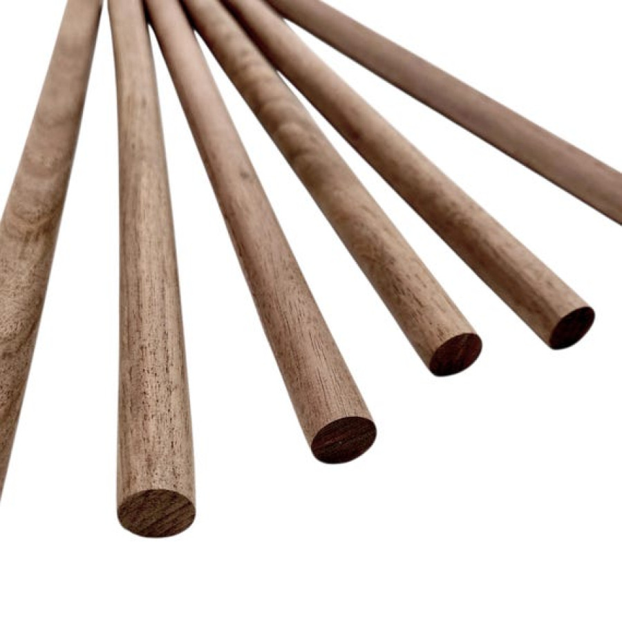 Genuine Black Walnut Dowel | 15mm Diameter x 30cm long 4