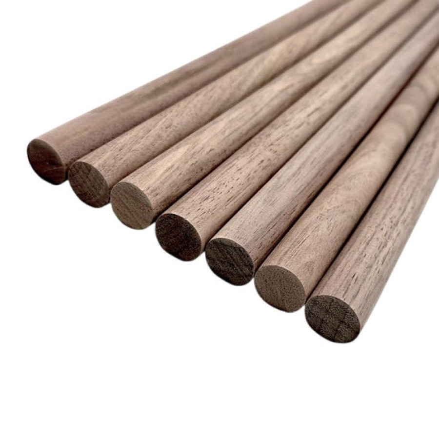 Genuine Black Walnut Dowel | 15mm Diameter x 30cm long 8