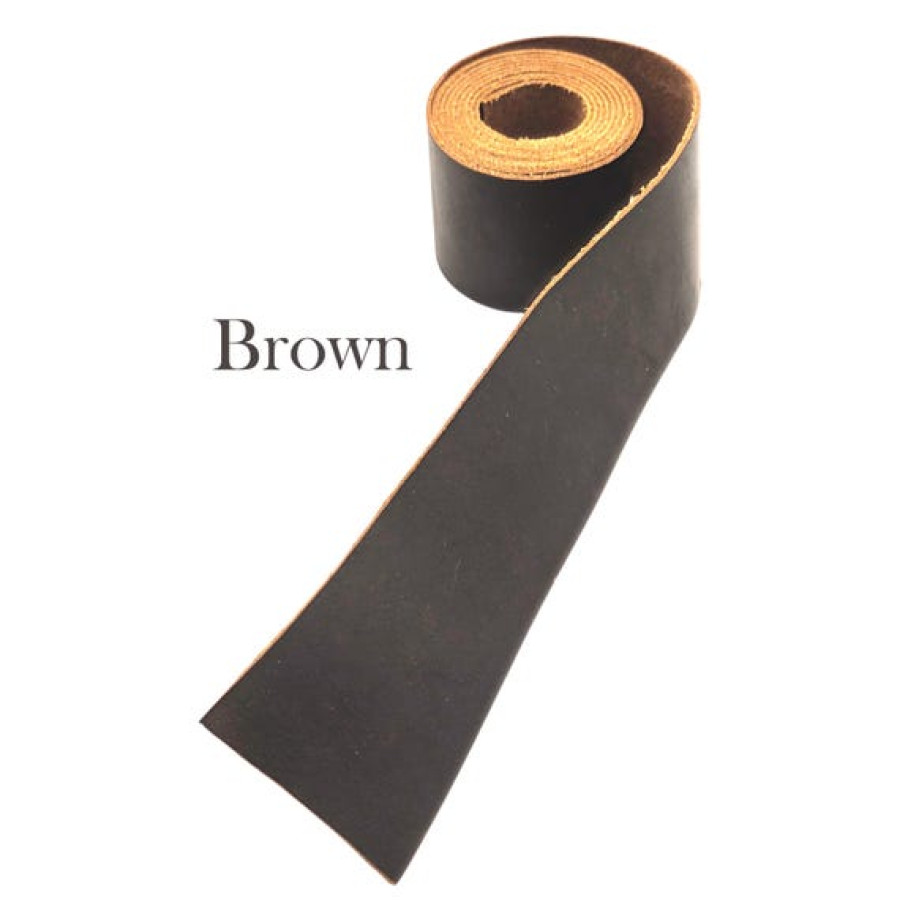 Genuine Crazy Horse distressed leather strap | Available in Tan Brown and Black 5