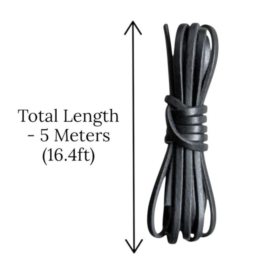 3mm Genuine Cowhide Leather Cord | Leather String | Crafting Rope | Craft Lace 5