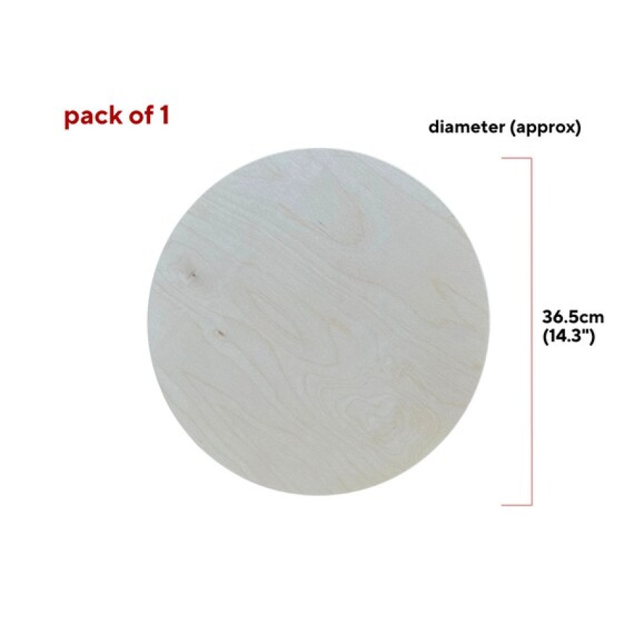 21mm thick Baltic Birch Plywood circles CNC cut and sanded edges - Various sizes (b) 5