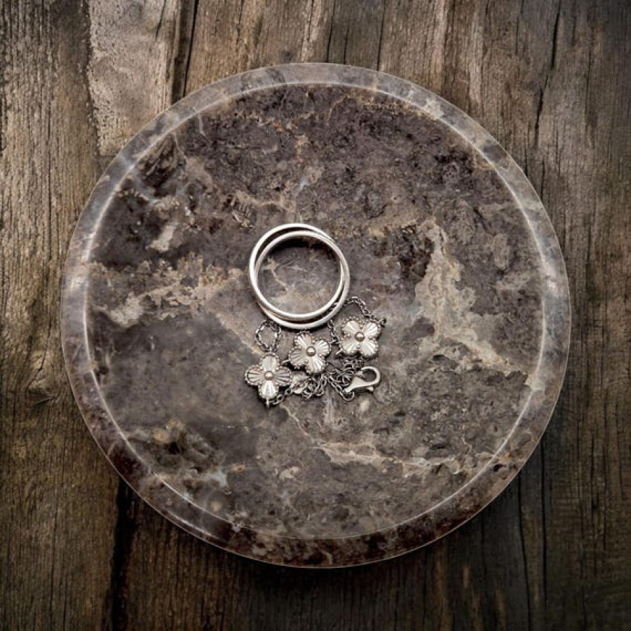Chunky Natural Marble Ring Bowl for rings and jewellery 1