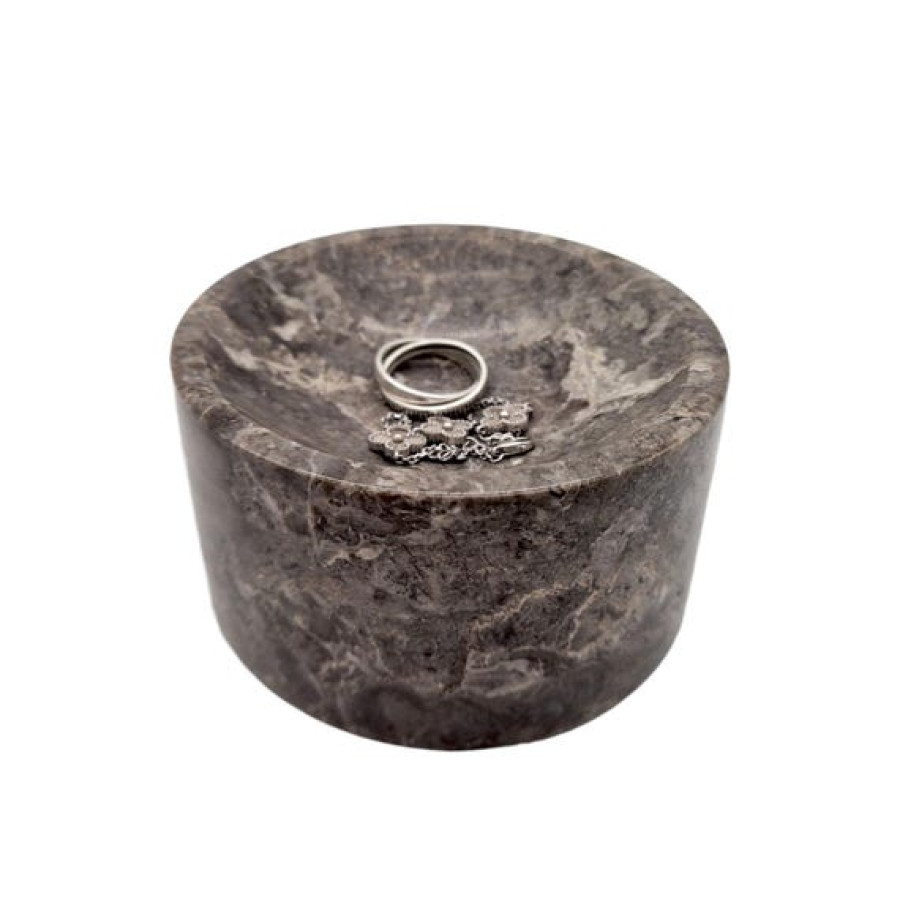 Chunky Natural Marble Ring Bowl for rings and jewellery 3