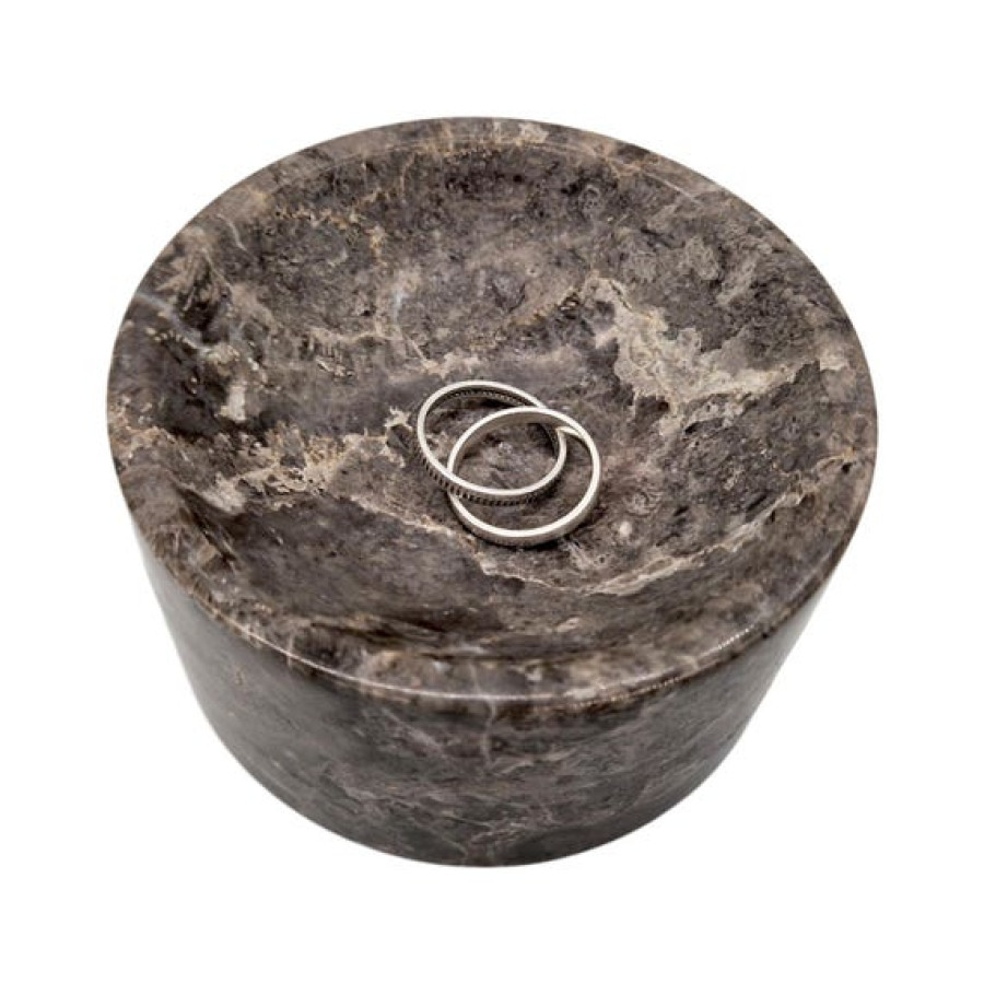 Chunky Natural Marble Ring Bowl for rings and jewellery 4