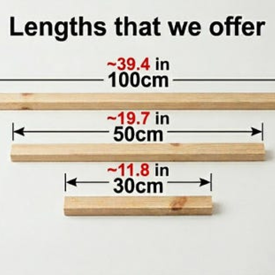 Wooden Batten Pine Wood Trim Slat Strip | Available in various sizes 4