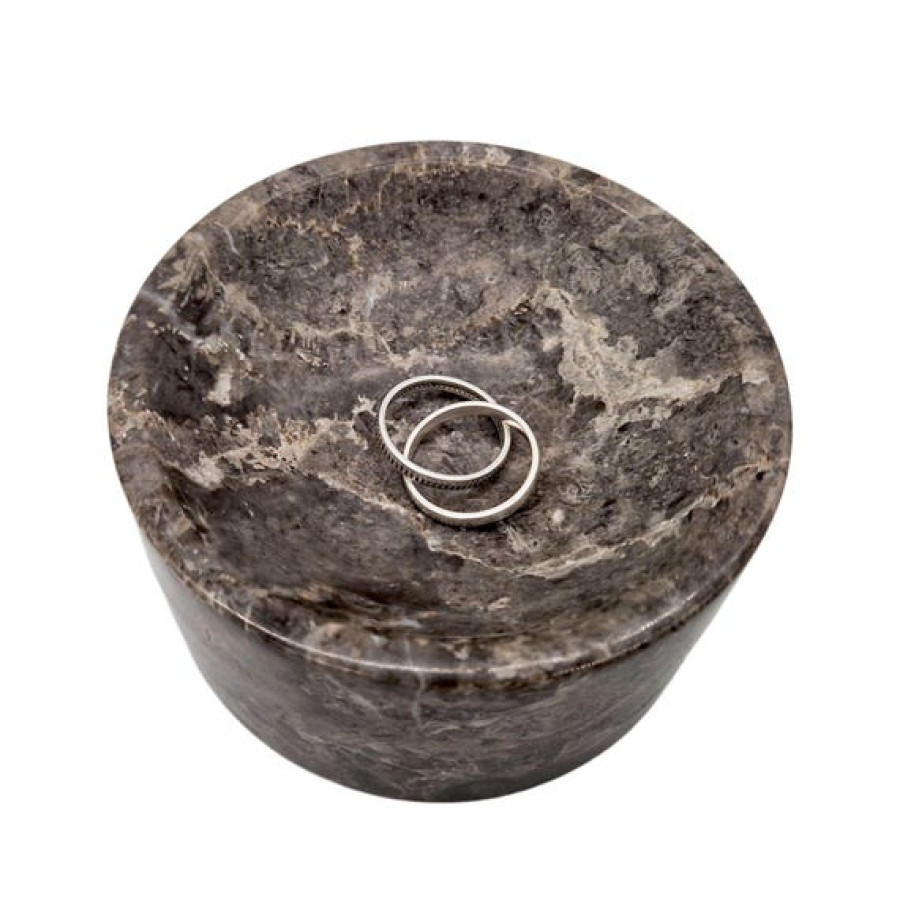 Chunky Natural Marble Ring Bowl for rings and jewellery 8