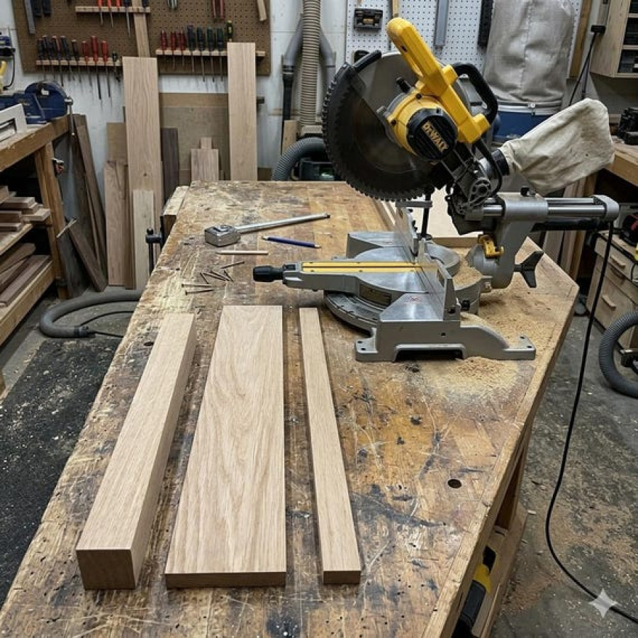 Genuine Oak Planed Wooden Batten | Available in various sizes and lengths 3
