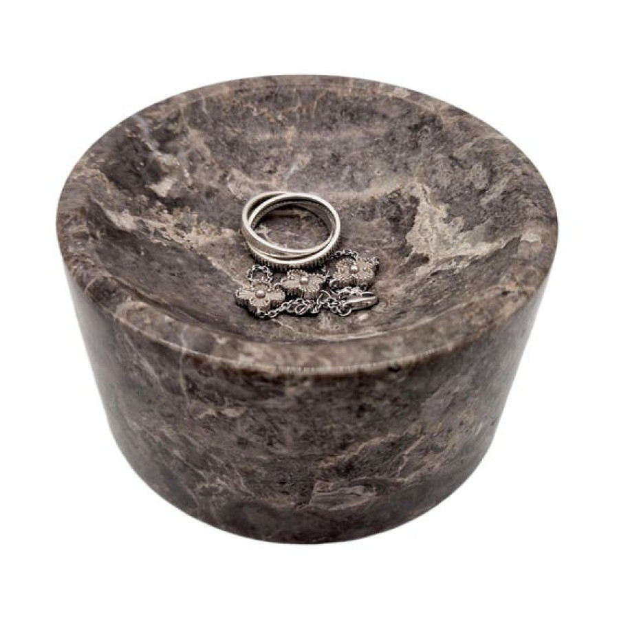 Chunky Natural Marble Ring Bowl for rings and jewellery 9