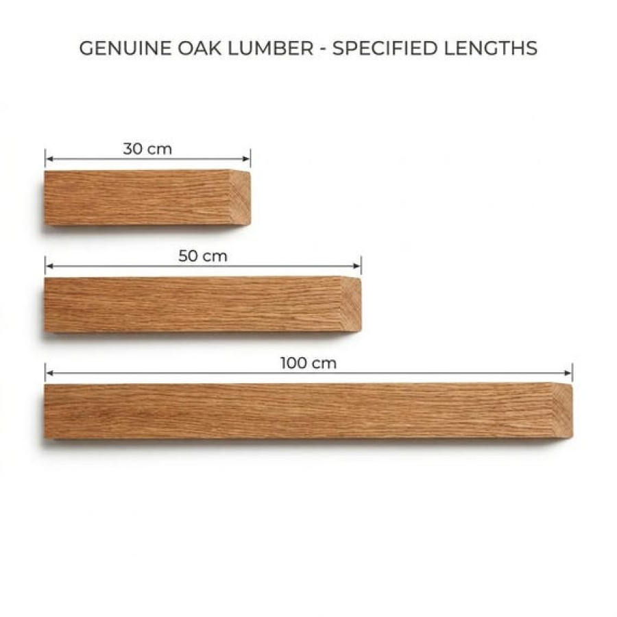 Genuine Oak Planed Wooden Batten | Available in various sizes and lengths 6