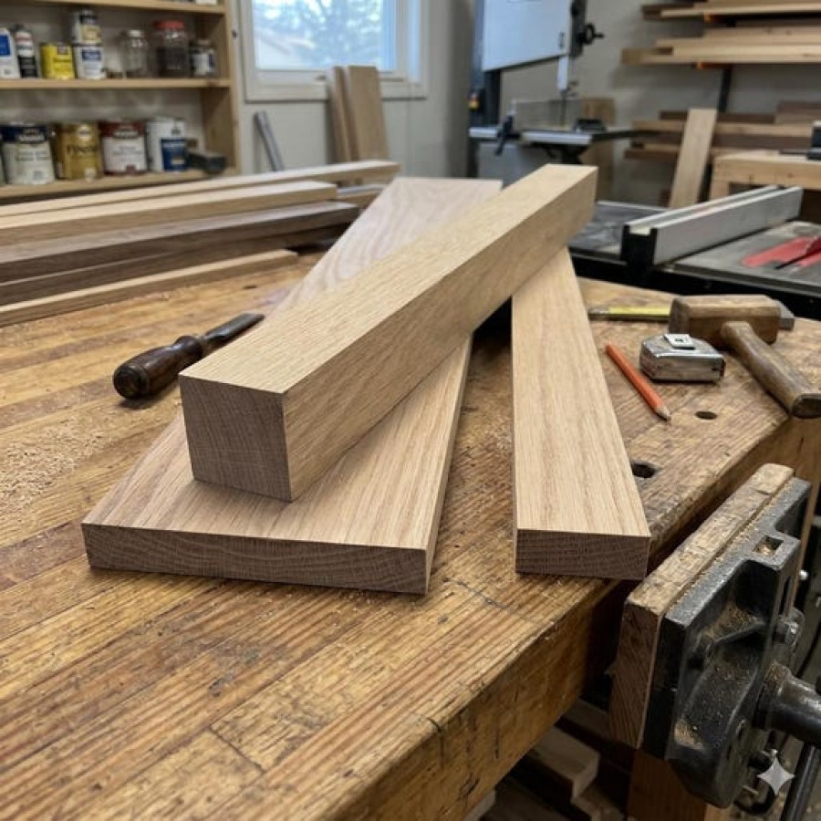 Genuine Oak Planed Wooden Batten | Available in various sizes and lengths 9
