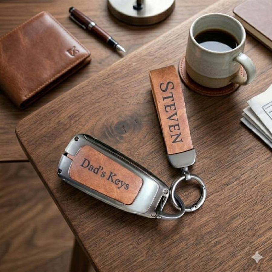 Customisable Audi Car Key Fob Protective Case With Keyring Strap 6