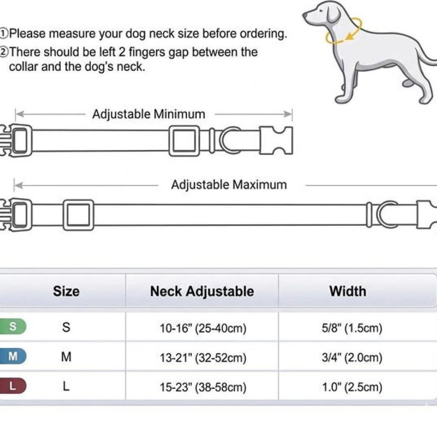 Customised Faux Leather Dog Collars | Various Sizes & Colours 3
