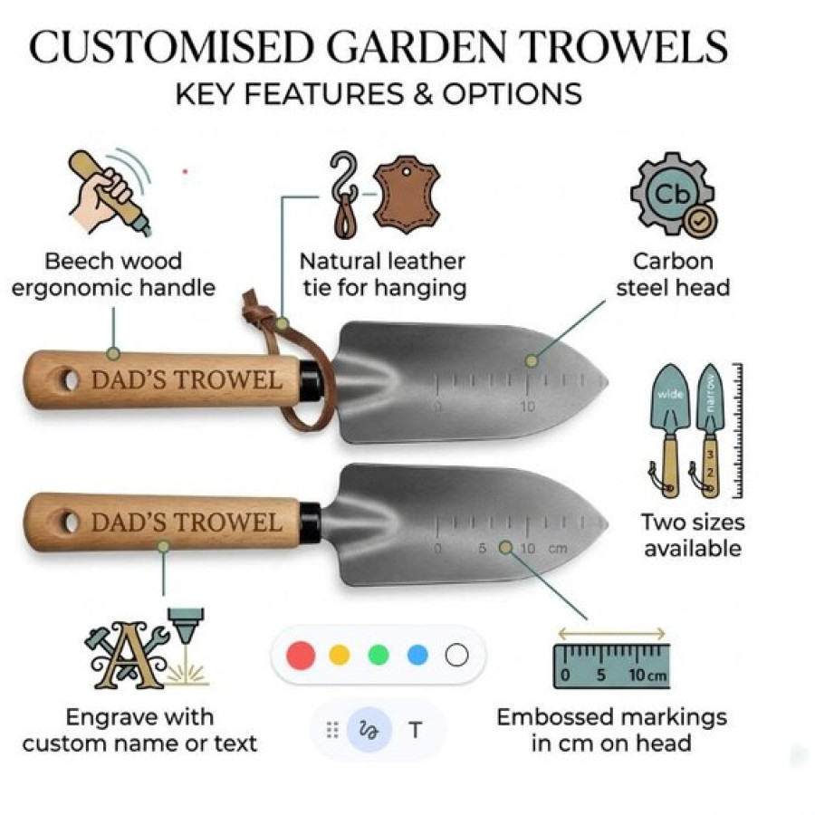 Garden Trowel | Custom Gardener Gift 2