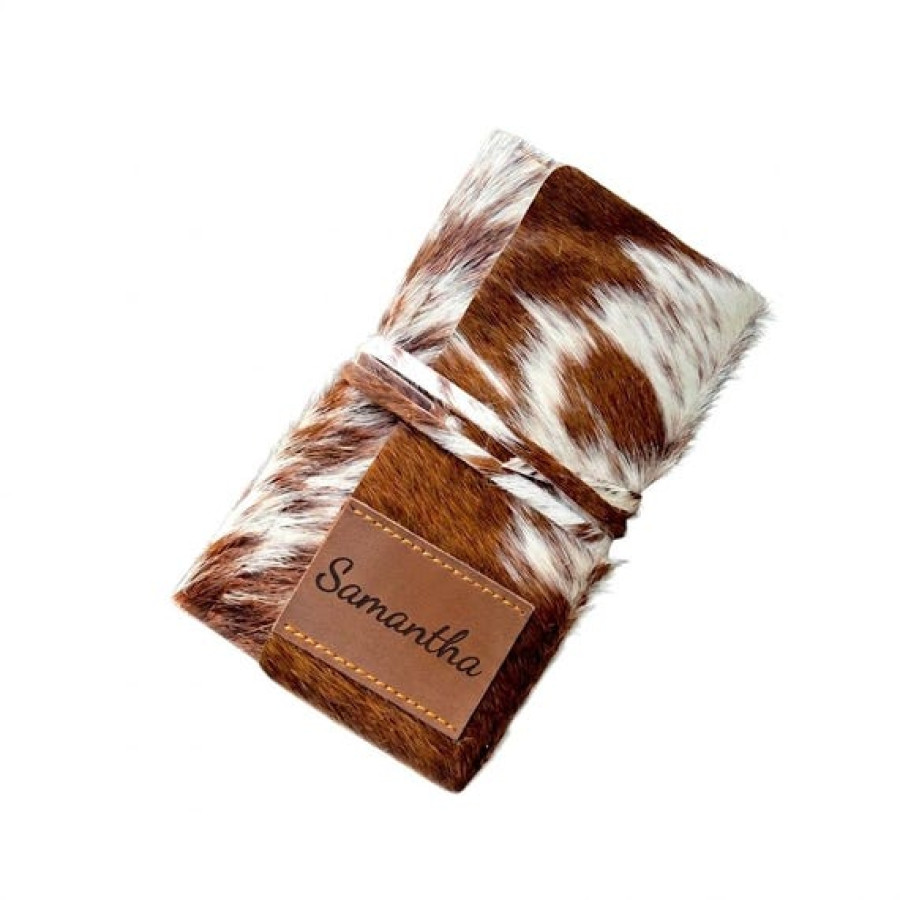 Genuine cowhide and leather hairdressers scissor pouch for barber and salon 10