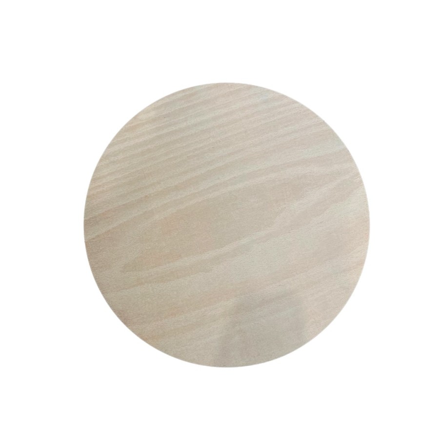 Circular Plywood CNC pre-cut 12mm thick | Various sizes available | bar stool seat wood 3