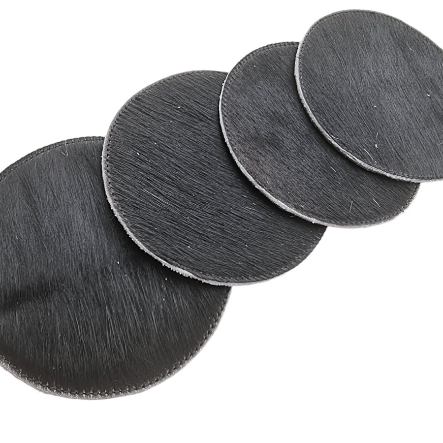 Dual layer Cowhide coasters - Genuine cowhide - priced per coaster - 7 colour options - Handmade 4