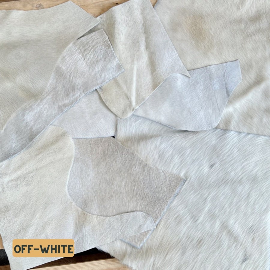 Genuine Cowhide Material Offcuts - for Arts and Crafts - Cowhide Remnants - Cowhide Scrap 5