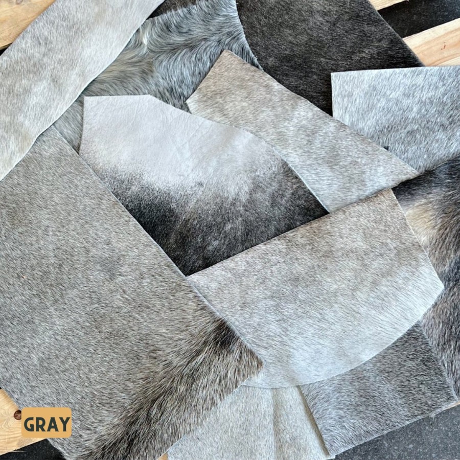 Genuine Cowhide Material Offcuts - for Arts and Crafts - Cowhide Remnants - Cowhide Scrap 7