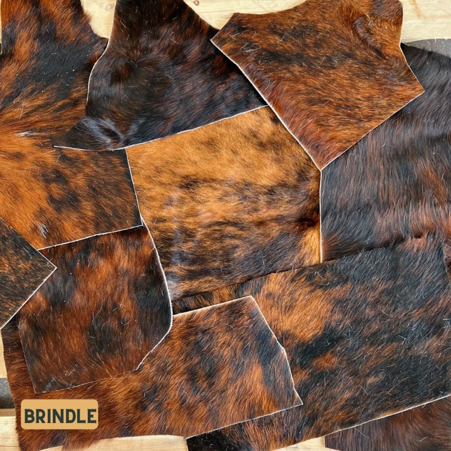 Genuine Cowhide Material Offcuts - for Arts and Crafts - Cowhide Remnants - Cowhide Scrap 8