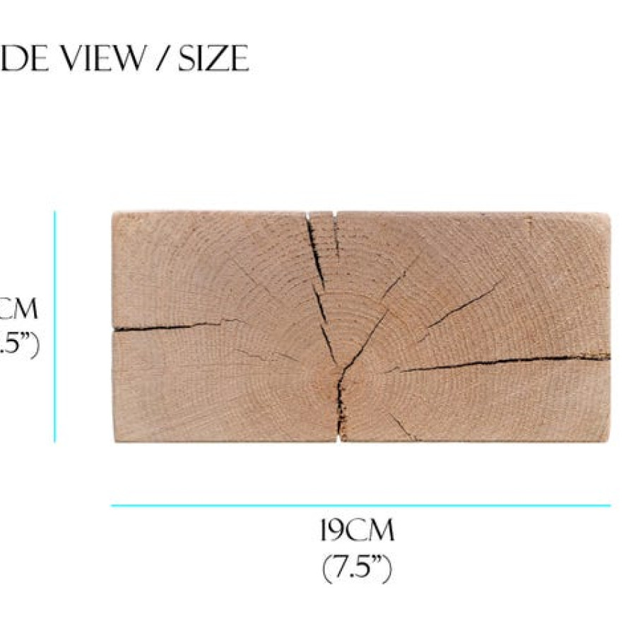 120cm Rectangular Oak Beam for Fireplace Mantle, Crafts, Shelves, etc 6