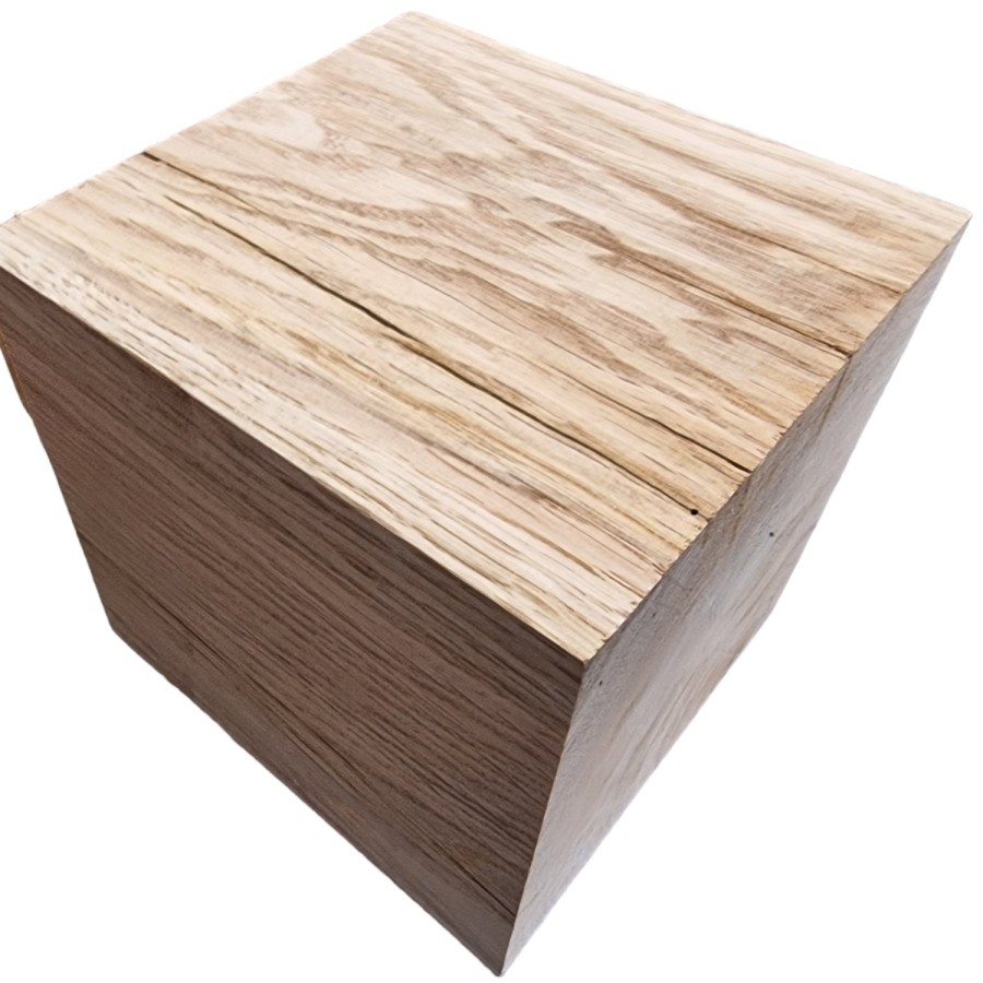 White Oak Blocks for DIY Projects, Air Dried Hardwood Door Stop Riser Block 4