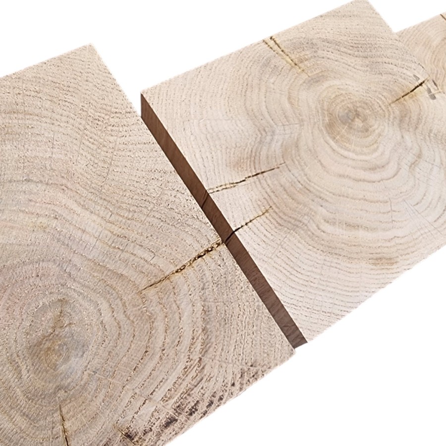 White Oak Blocks for DIY Projects, Air Dried Hardwood Door Stop Riser Block 5