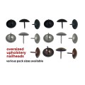 Oversized upholstery nail heads | 21mm diameter | Various finishes available
