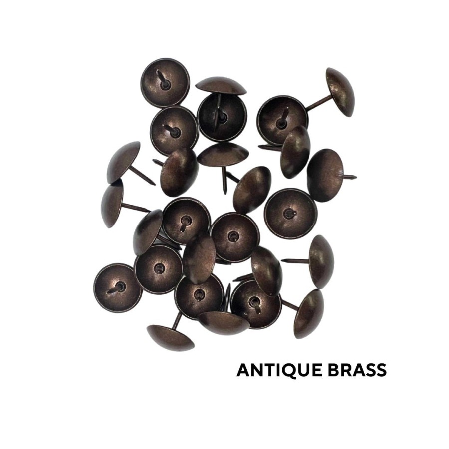 Oversized upholstery nail heads | 21mm diameter | Various finishes available 3