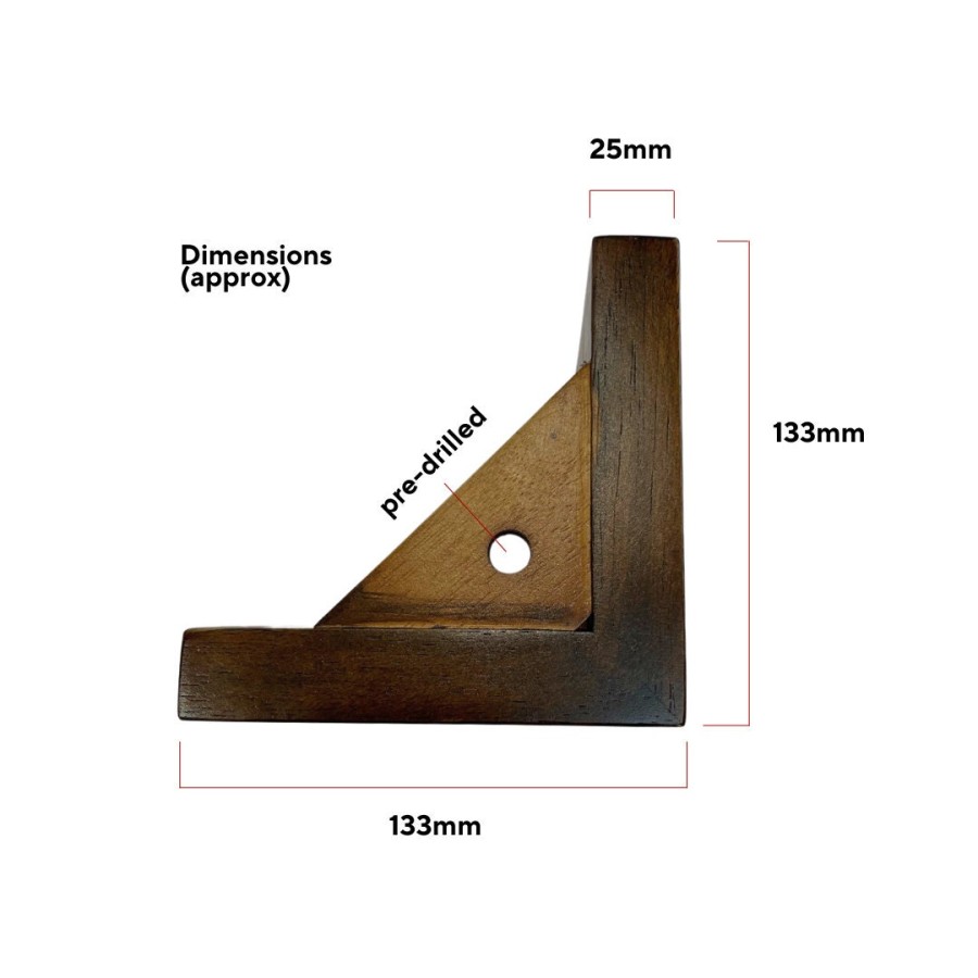 4 x Square wooden Furniture Legs | set of 4 | chunky Solid Wood furniture feet - Walnut or Black- M8 / 95mm (3.7") Tall 2