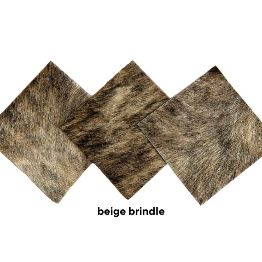 Genuine Cowhide Swatches - 3 x PIECES per pack -  20 x 20cm (8" x 8") 1