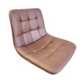 Replacement bar stool seat for gas lift stool base (SOLD INDIVIDUALLY) - In brown quilted  faux leather