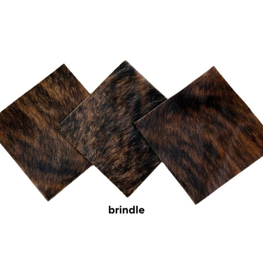 Genuine Cowhide Swatches - 3 x PIECES per pack -  20 x 20cm (8" x 8") 4