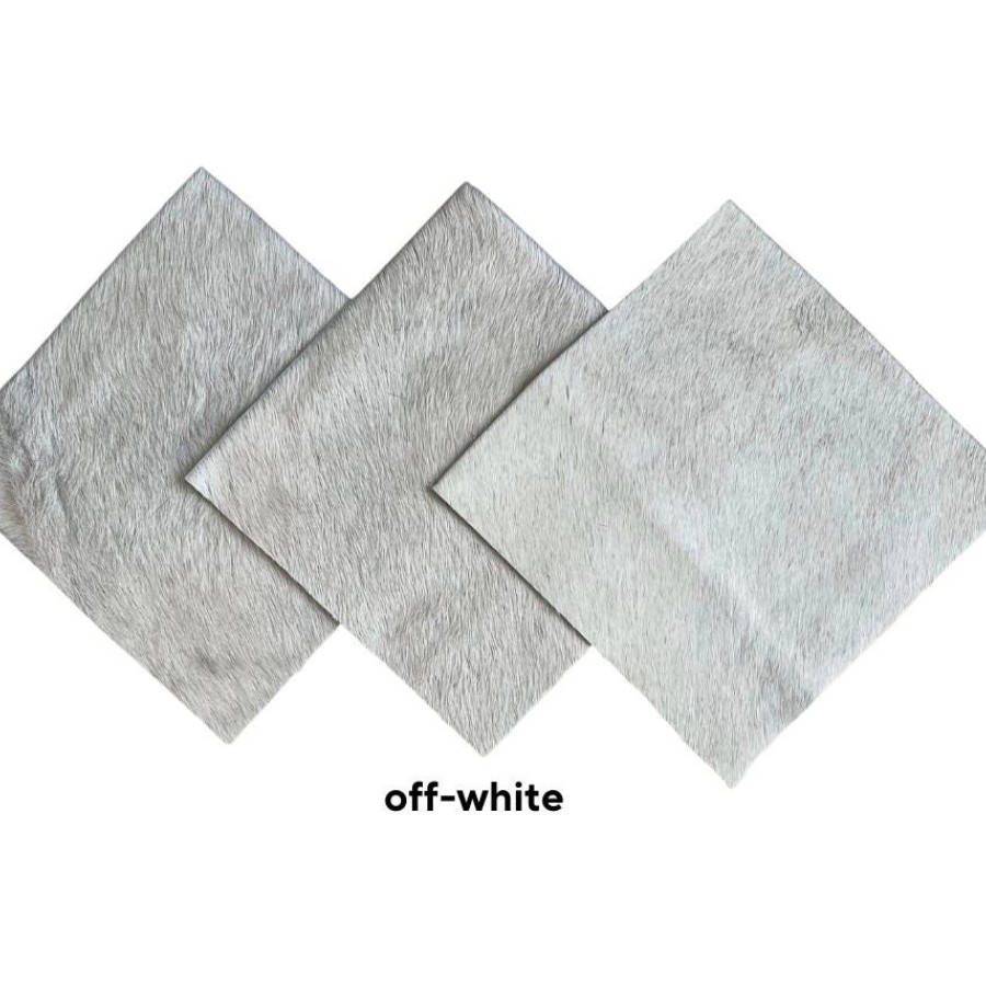 Genuine Cowhide Swatches - 3 x PIECES per pack -  20 x 20cm (8" x 8") 6