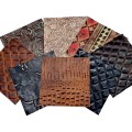 8 Piece varierty pack ! Genuine Embossed Leather Pieces 8x8" (20x20cm) - Perfect for Arts and Crafts