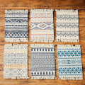 Hand-woven cotton Aztec / Navajo inspired small area rug - Kilim boho style - 6 designs available