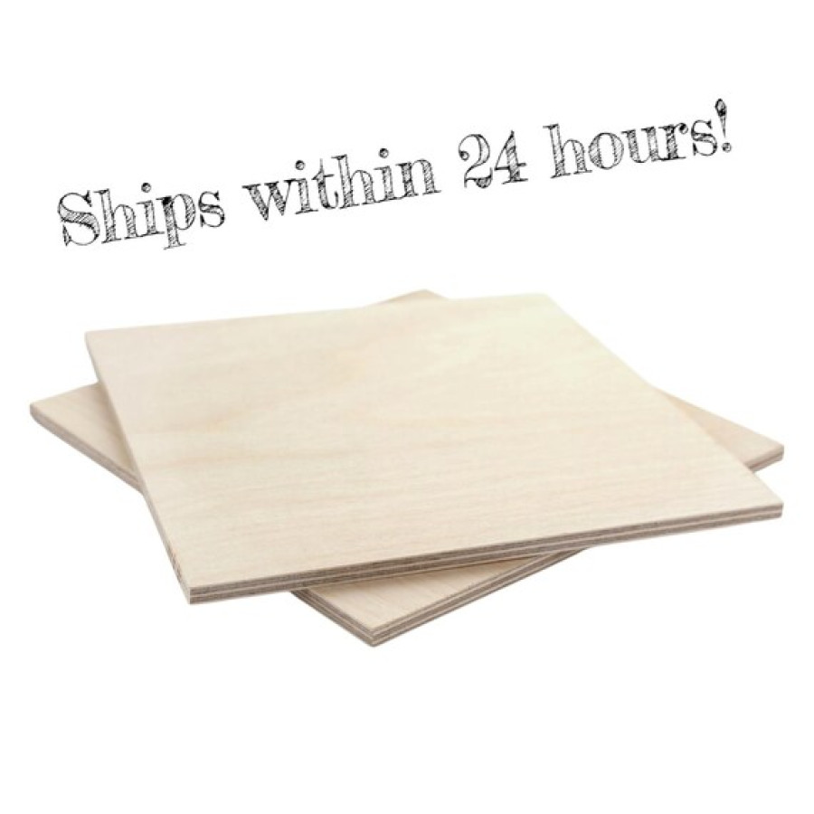 CNC cut plywood sheets, 12mm thick, perfect for craft projects 2