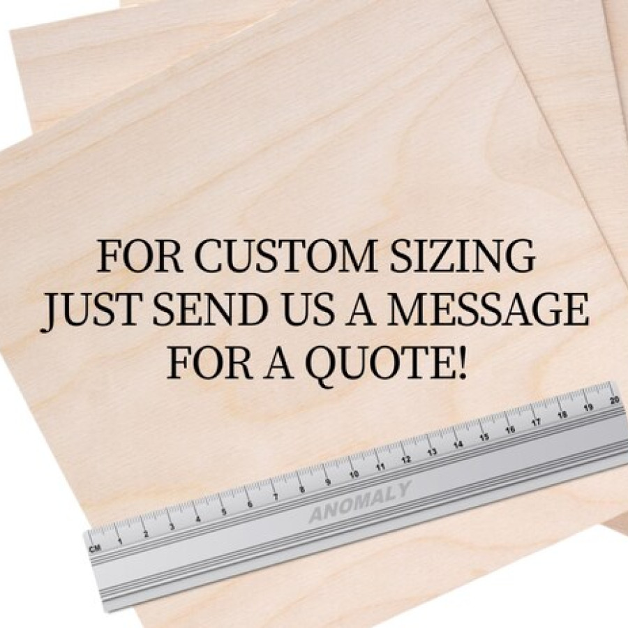 CNC cut plywood sheets, 12mm thick, perfect for craft projects 5