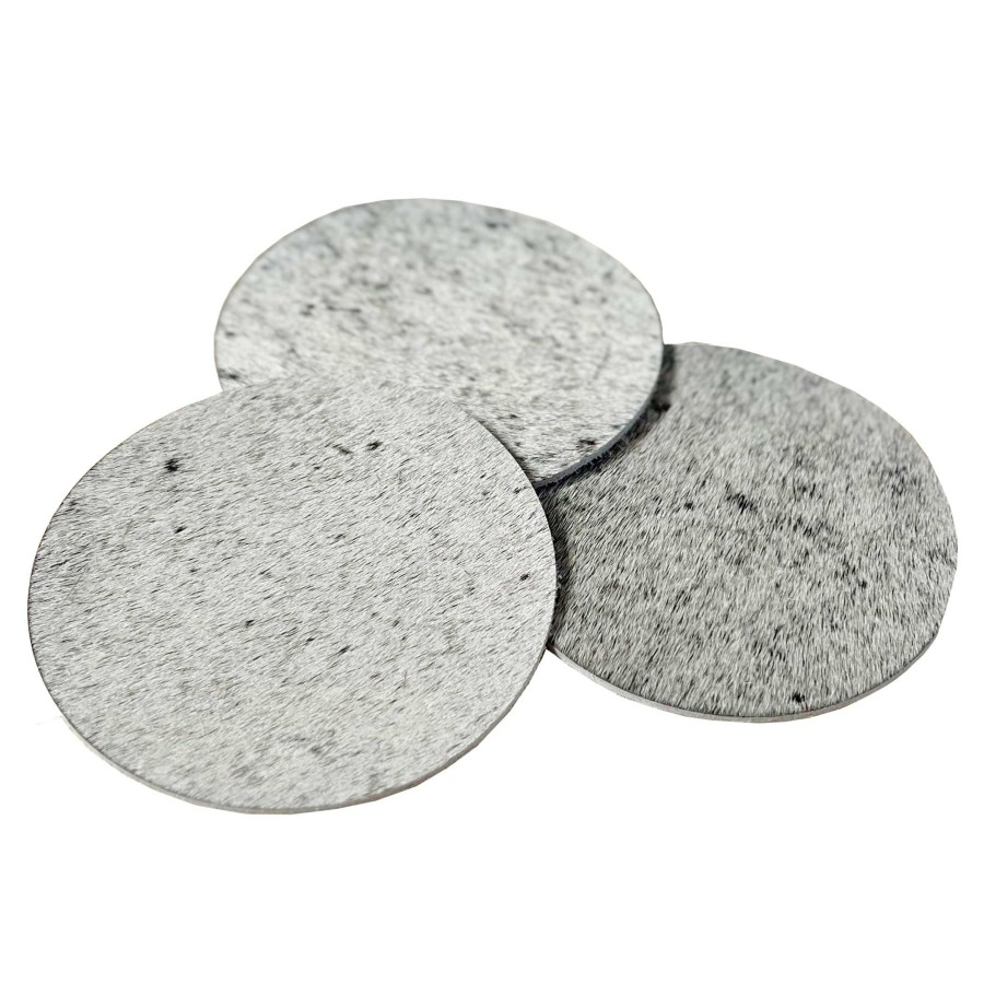 Cowhide coasters - wedding favour -  Genuine cowhide - priced per coaster - Huge variety of options, Handmade 2