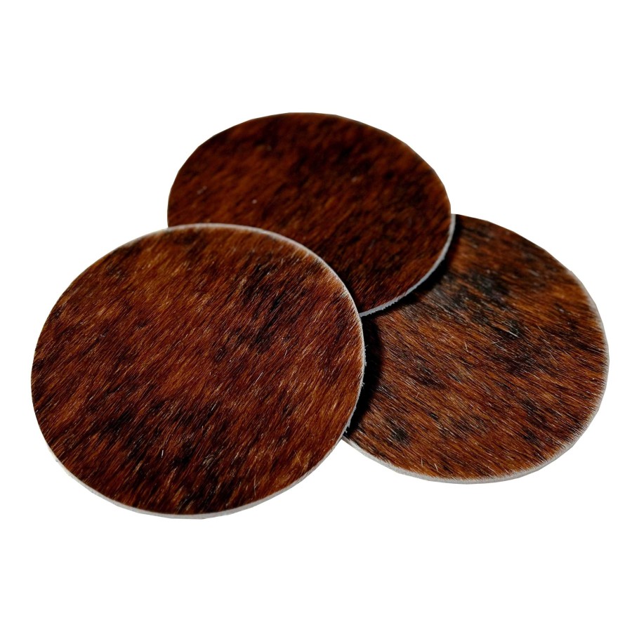 Cowhide coasters - wedding favour -  Genuine cowhide - priced per coaster - Huge variety of options, Handmade 5