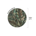 Embossed Genuine leather coasters - Set of 6 coasters - Hand made