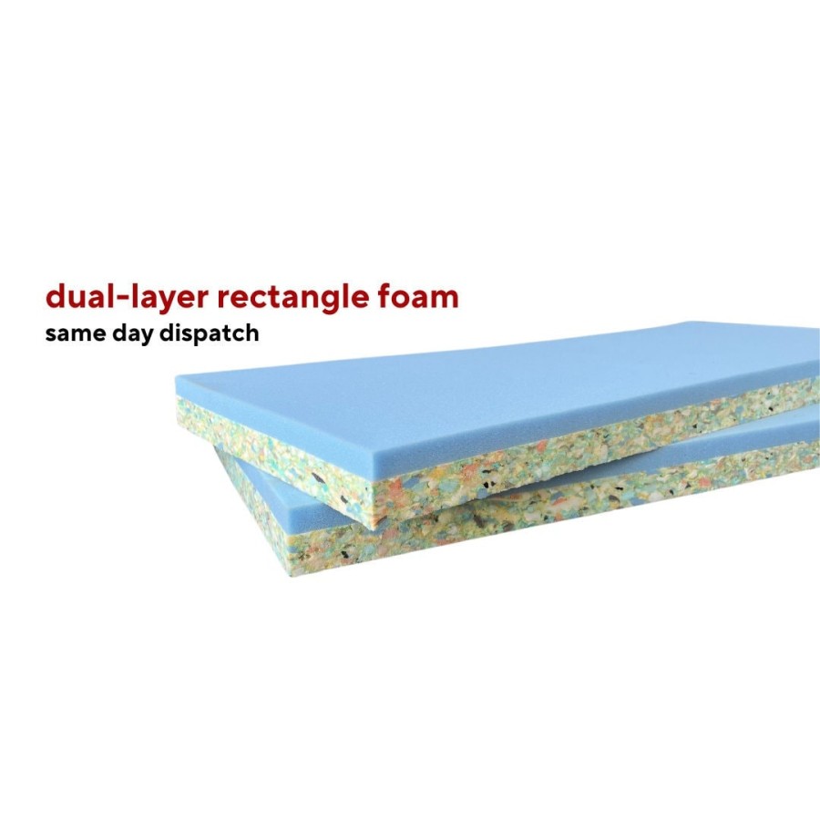 High-Density Recon upholstery Foam for benches | Rectangular  | Various sizes