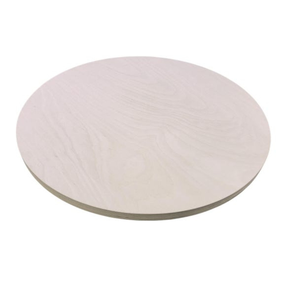 Baltic Birch Plywood Circles | 21mm Thick CNC cut | Can be used as tabletop or stool seat etc 2