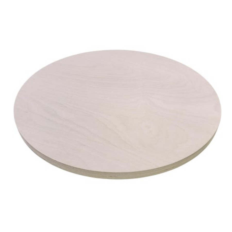 Baltic Birch Plywood Circles | 21mm Thick CNC cut | Can be used as tabletop or stool seat etc 5