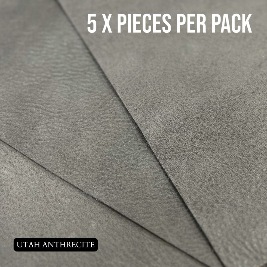 5 PIECES per pack ! Genuine Leather Pieces 8x8" (20x20cm) - Perfect for Arts and Crafts - VARIOUS colours available 4